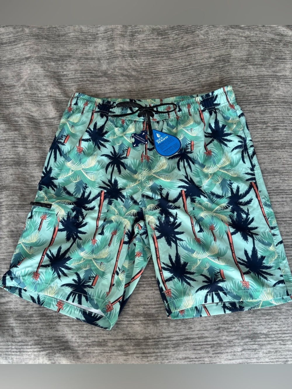Men's Palm Tree Swim Shorts